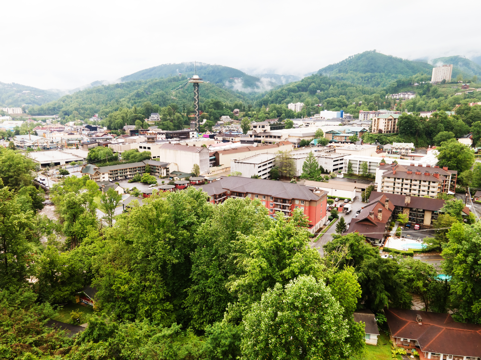 downtown Gatlinburg