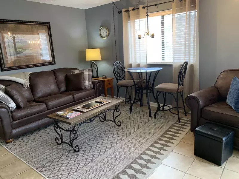 living room of 2-bedroom condo in Gatlinburg